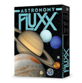Astronomy Fluxx game box with space-themed design and planets on a white background