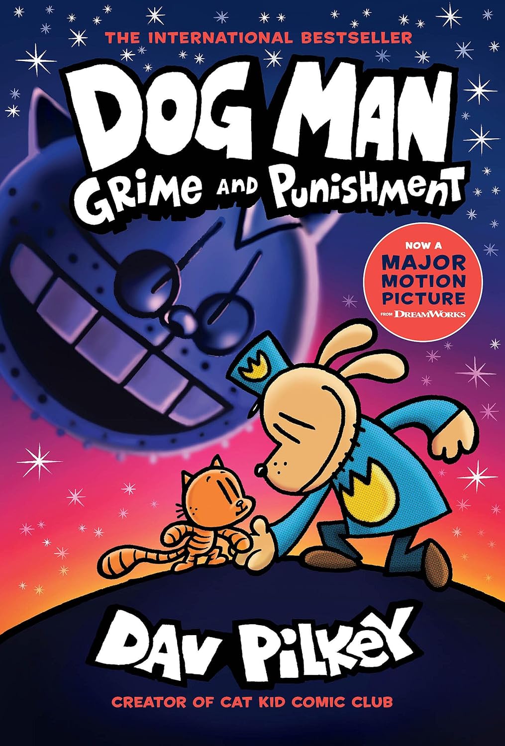 Dog Man: Grime and Punishment: A Graphic Novel (Dog Man #9) by Dav Pilkey (Author and Illustrator)