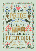 Whimsical cover art for classic novel Pride and Prejudice