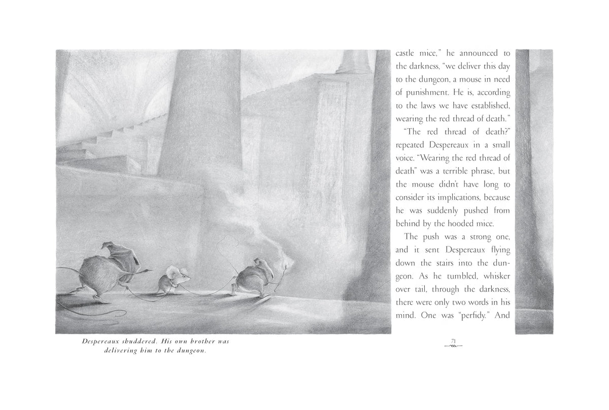 A printed page from a book or magazine showing a black-and-white illustration of a soldier lying on the ground beside a trench, with columns of text on the right and a caption below the illustration.